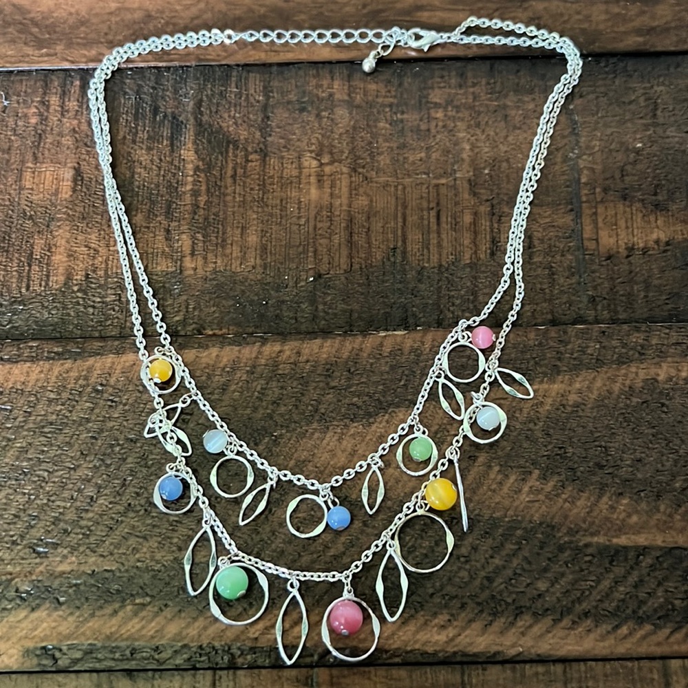 Earrings and necklace set! So pretty for spring!